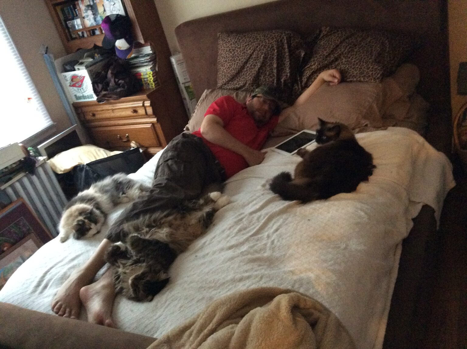 Carl w/ Shosta, BonBon, and Mojo